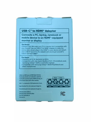 Onn USB-C to HDMI Adapter (Digital AV), Stream Your Video/TV/Streaming Services