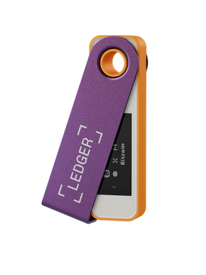 Ledger Nano S Plus Hardware Wallet - Black - Orange - Blue - White - Ice