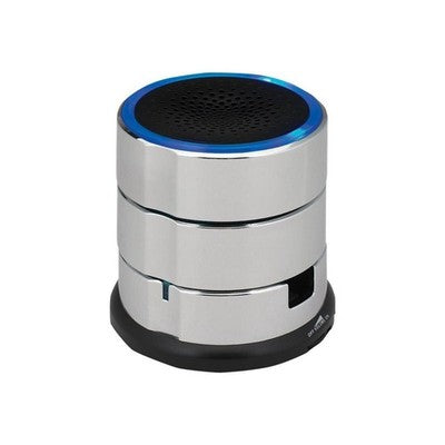 Jensen SMPS-222 Portable Swivel Speaker System w/ Aux-in Cable & Carrying Pouch