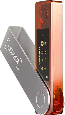 Ledger Nano X Hardware Wallet Purple - Orange - Black