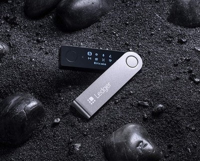 Ledger Nano X Hardware Wallet Purple - Orange - Black