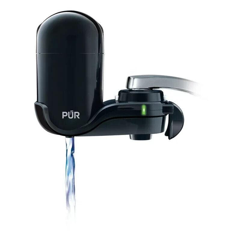 PUR Faucet Filtration System Black Filter Mount FM2000B Easy Attach - NO FILTER