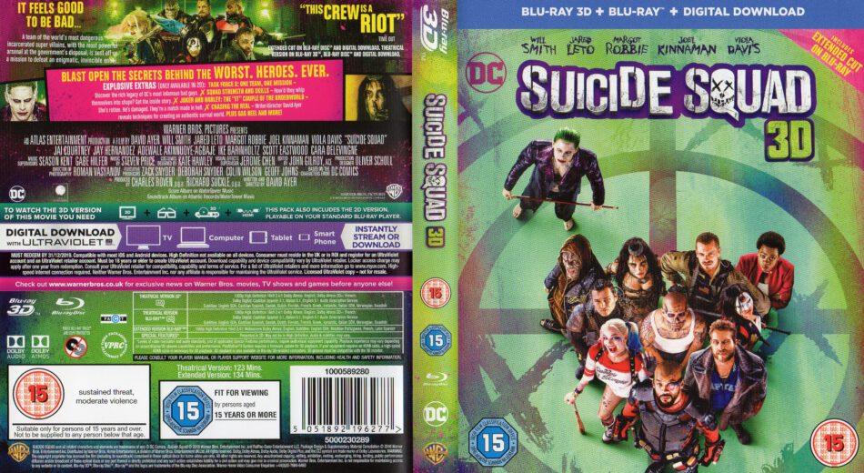 BRAND NEW SEALED - Suicide Squad Extended Cut (Blu-ray)