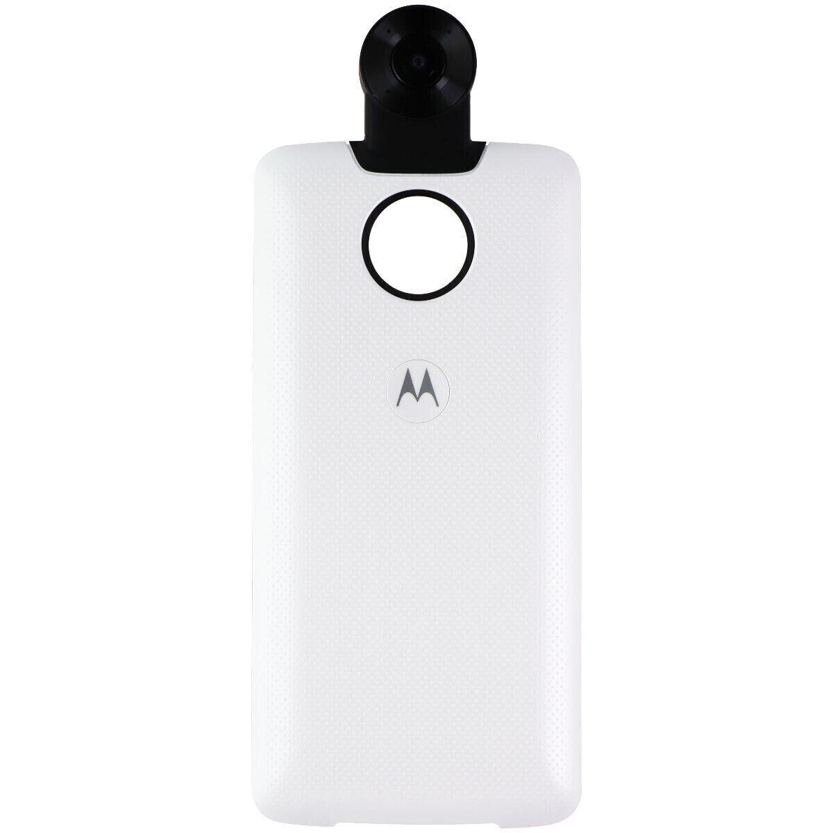 Motorola Moto Mods 360 Camera 4K Video (89596N MD100S) for Moto Z Phones - White