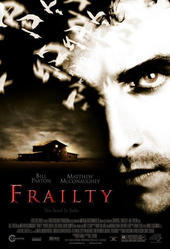 Frailty (Blu-ray, 2001) w/ Bill Paxton, Matthew McConaughey & Powers Boothe