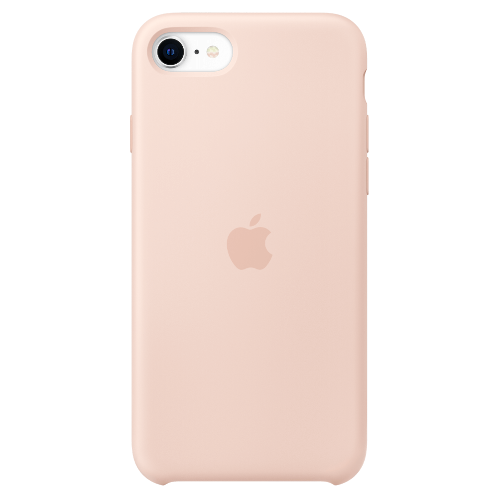 Apple MXYK2ZM/A iPhone SE (2nd Gen), 7, and 8 Silicone Case - Pink Sand