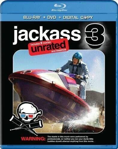 Jackass 3: Includes Theatrical & Unrated Versions (Blu-ray + Digital Copy DVD)