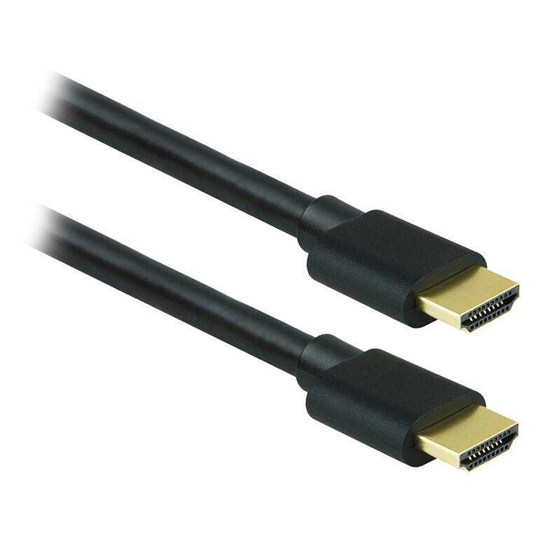 GE 4FT (1.2 Meters) HDMI UltraHD 4K Cable-Gold Connectors 33573