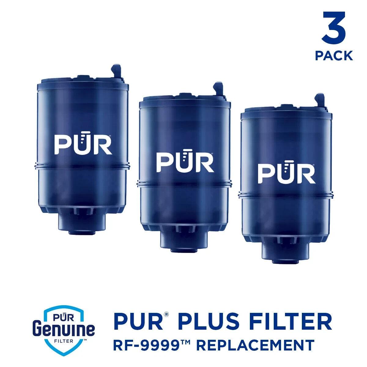 PUR Plus 3-Stage Faucet Filter Replacement Cartridge - 3 Pack - RF-9999