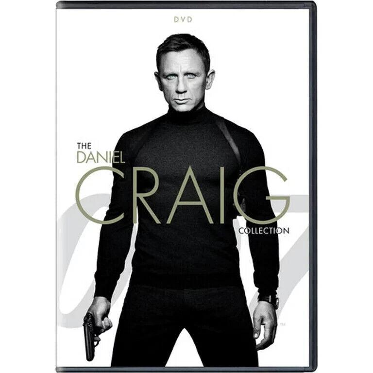 Daniel Craig 5-Film DVD Collection Spectre/Quantum Solace/Casino Royal/Skyfall