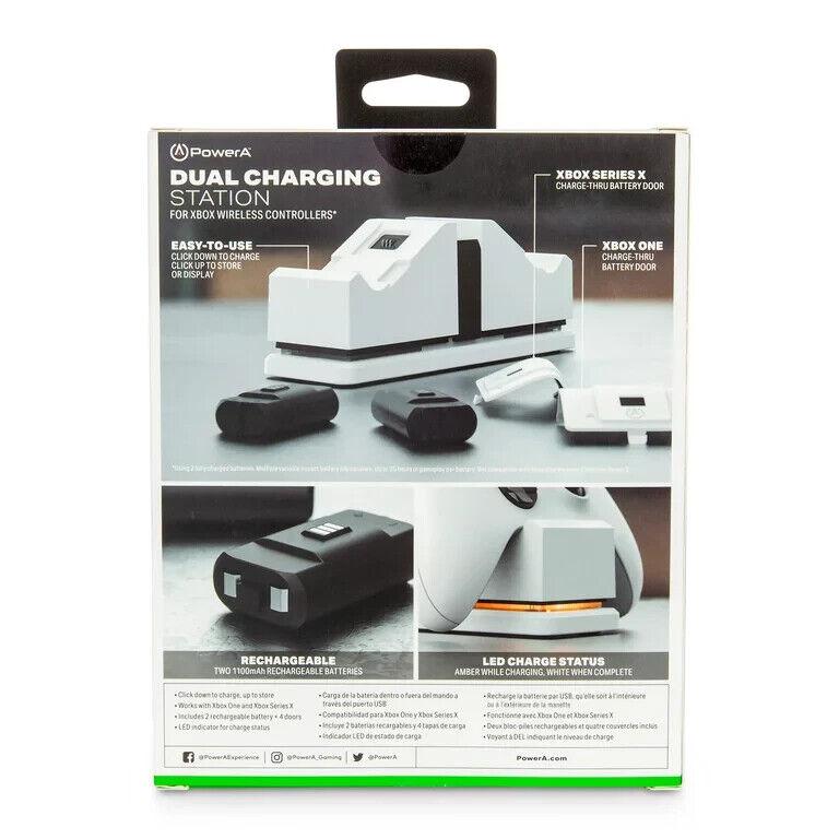 PowerA Dual Controller Charging Station for Xbox One, Series S, and Series X