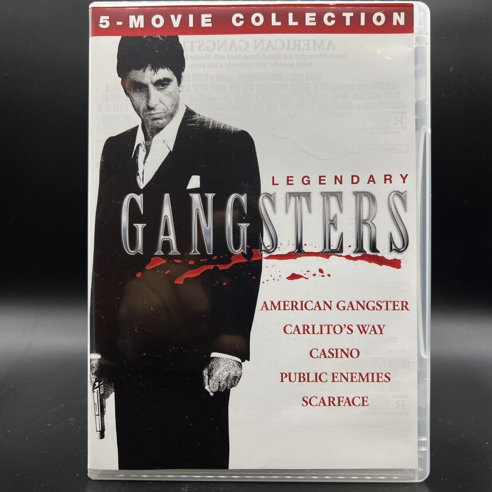 Legendary Gangsters: 5-Movie DVD Collection American Gangster/Carltos Way/Casino