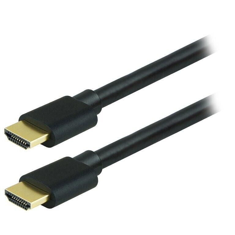 GE 4FT (1.2 Meters) HDMI UltraHD 4K Cable-Gold Connectors 33573