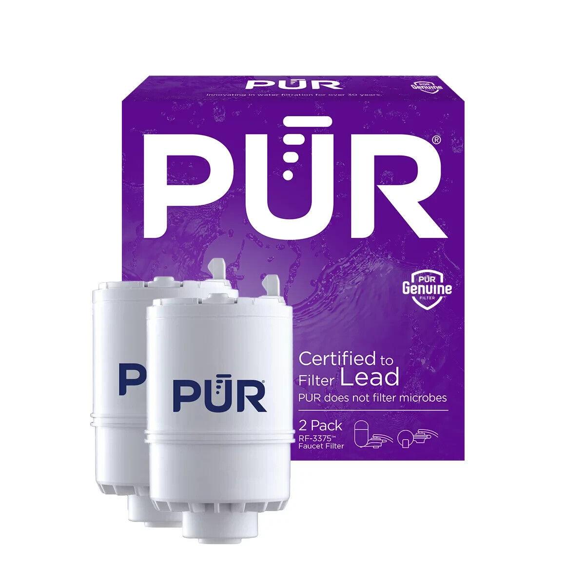 PUR RF3375 2 Pack Faucet Replacement Water Filters White #7557