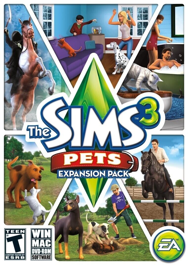 Sims 3: Pets (Windows/Mac: Mac and Windows, 2011)