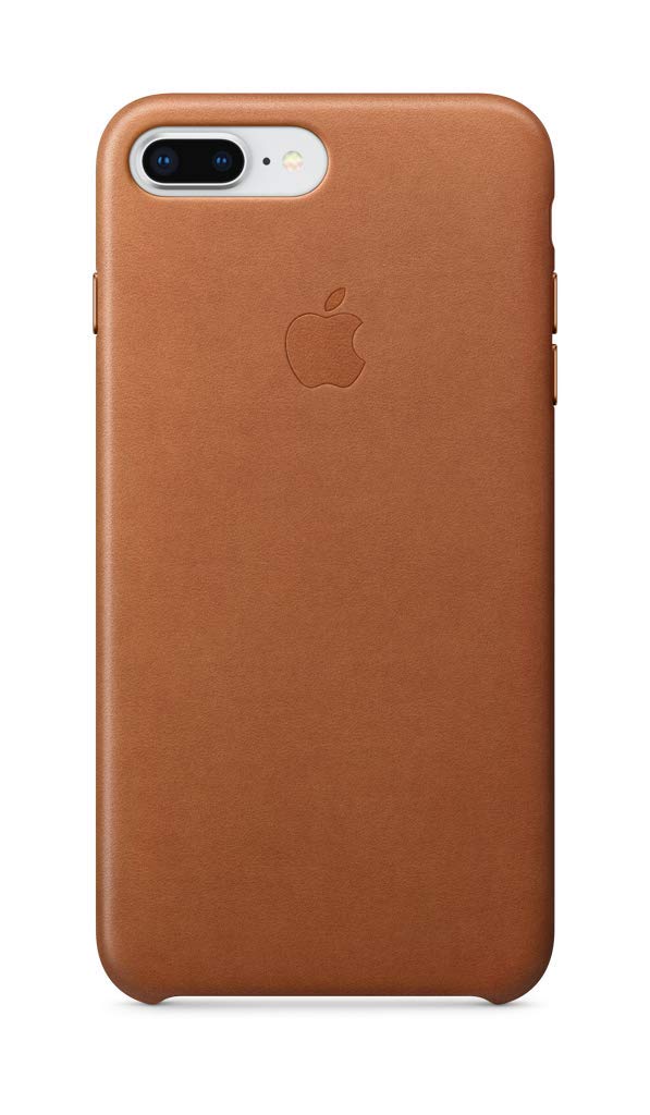 Apple iPhone 8 Plus / 7 Plus Leather Case - Saddle Brown