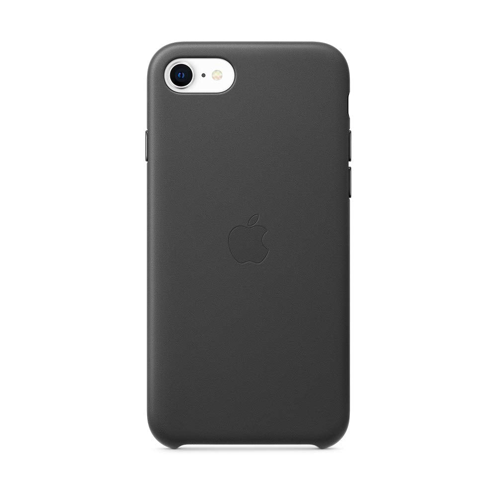 Apple iPhone SE Leather Case - Black