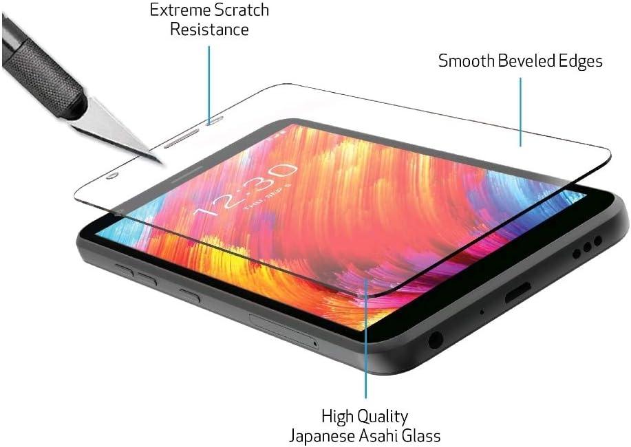 WriteRight DuraGlass Tempered Glass Screen Protector for LG Rebel 4 LTE & Aristo