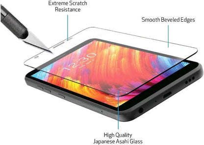 WriteRight DuraGlass Tempered Glass Screen Protector for LG Rebel 4 LTE & Aristo