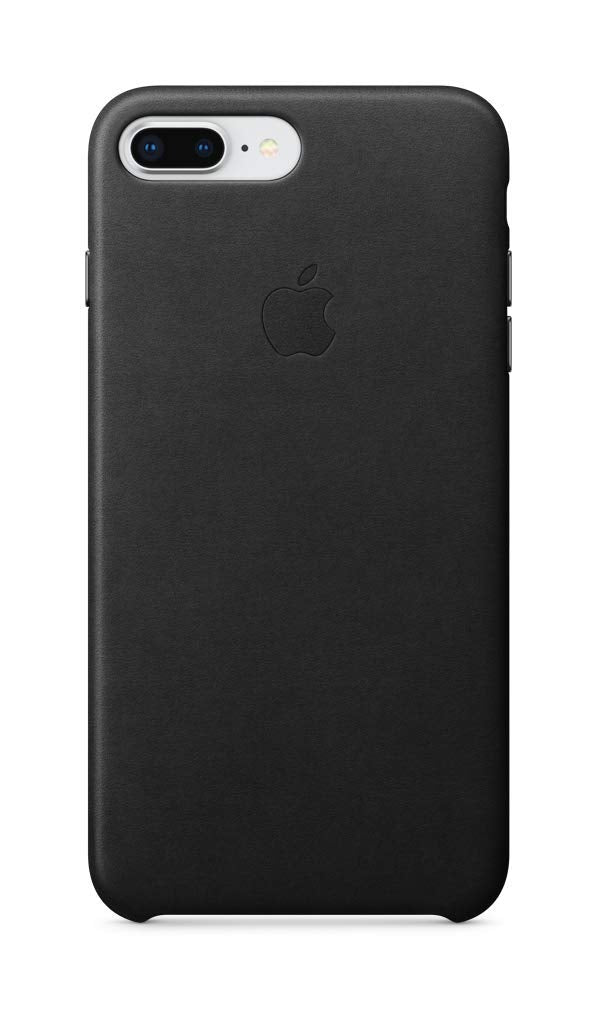 Apple iPhone 8 Plus / 7 Plus Leather Case - MQHM2ZM/A - Black Genuine OEM