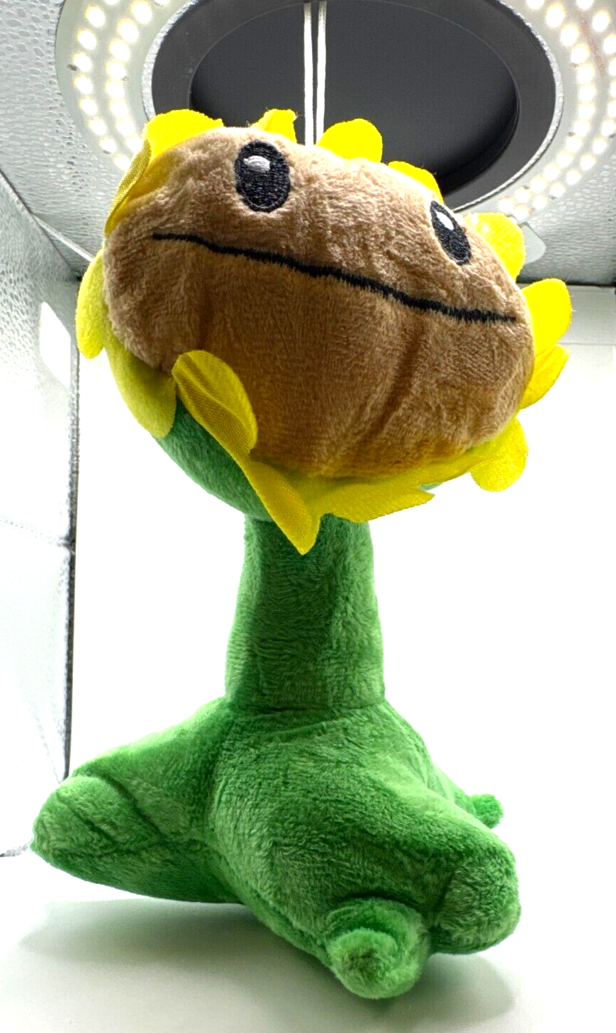 Plants vs. Zombies Sunflower Plushie w/Suction Cup for Hanging