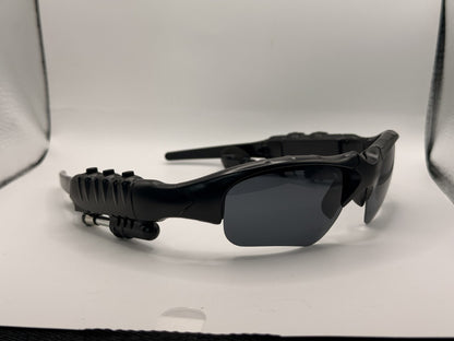 Bluetooth Glasses Smart Music Glasses | Stereo, Noise Cancel | Black Lenses