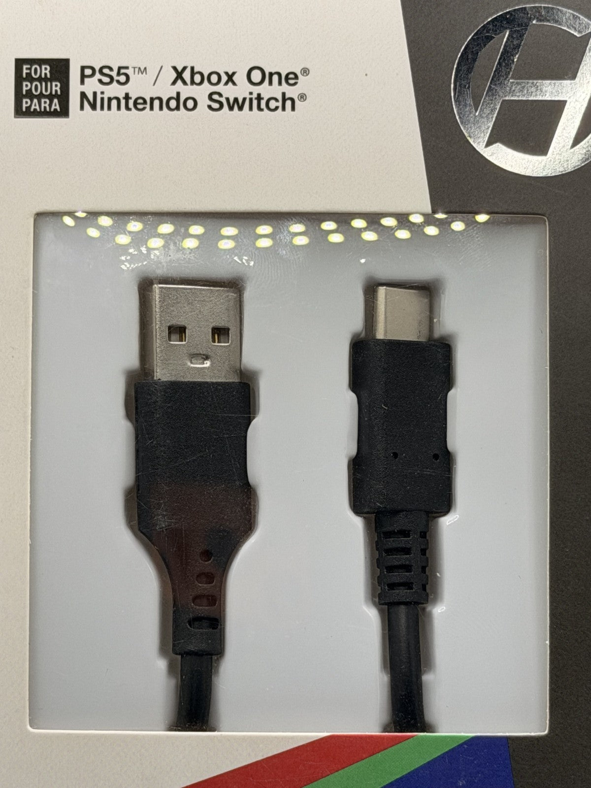 Hyperkin 10 Ft. Type-C Charge Cable for PS5/Xbox Series X/Nintendo Switch -