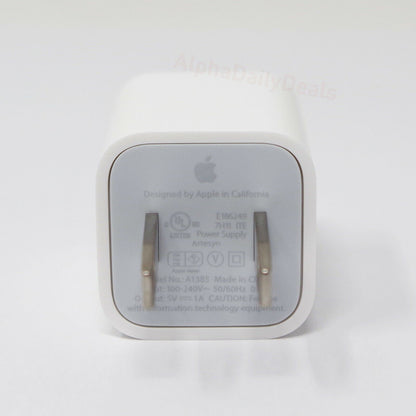 Genuine Apple 5W USB Power Adapter - iPhone Charger, Type A Wall Charger