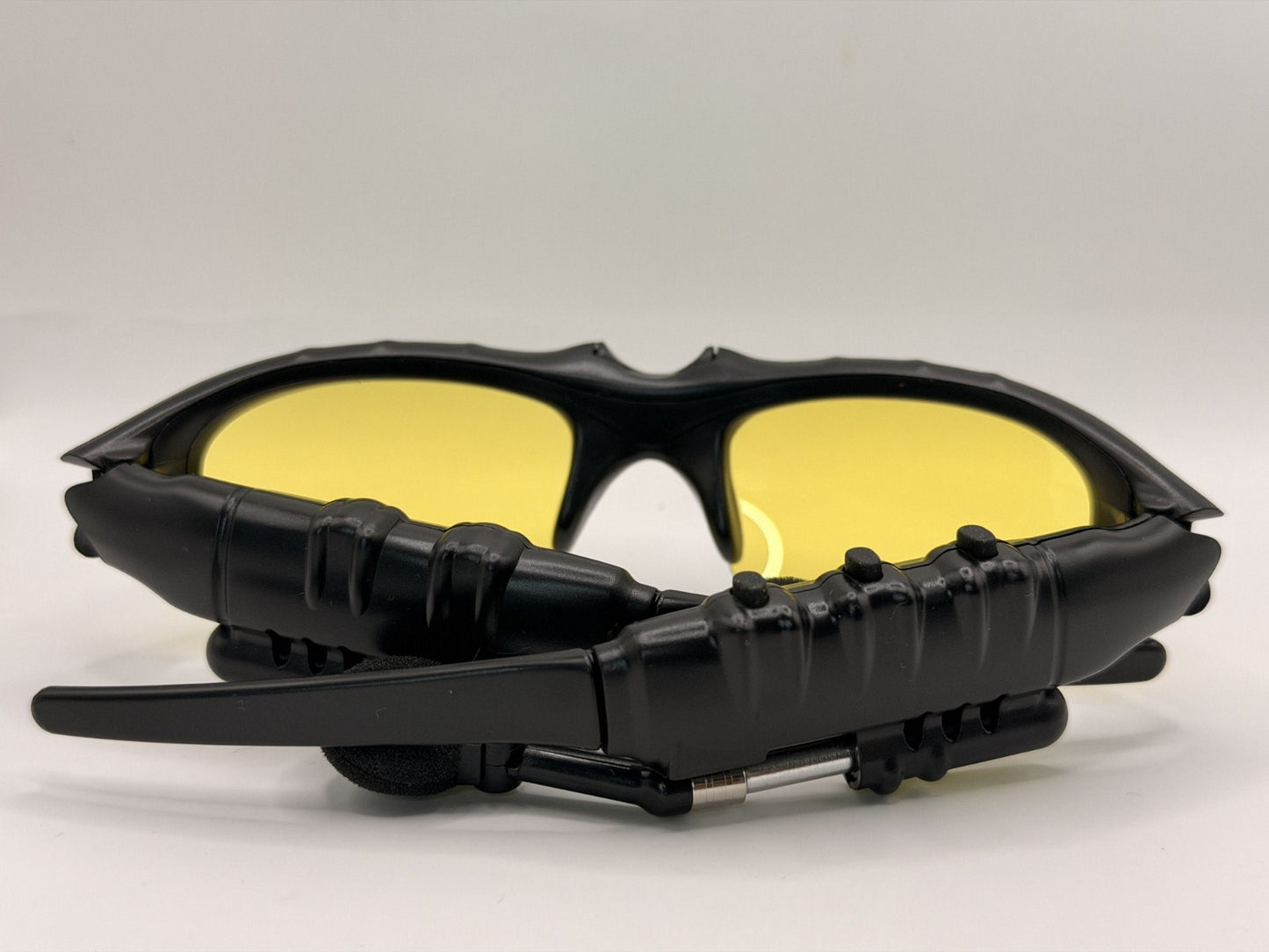 Bluetooth Glasses Smart Music Glasses | Stereo, Noise Cancel | Yellow Lenses