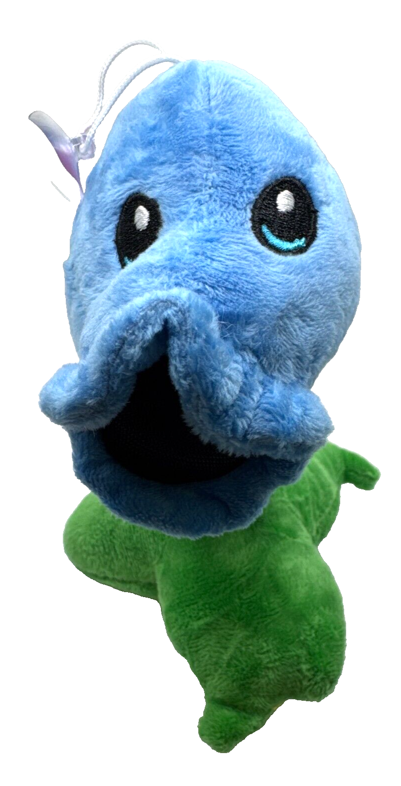 Plants vs. Zombies Blue Plant Plushie w/Suction Cup for Hanging