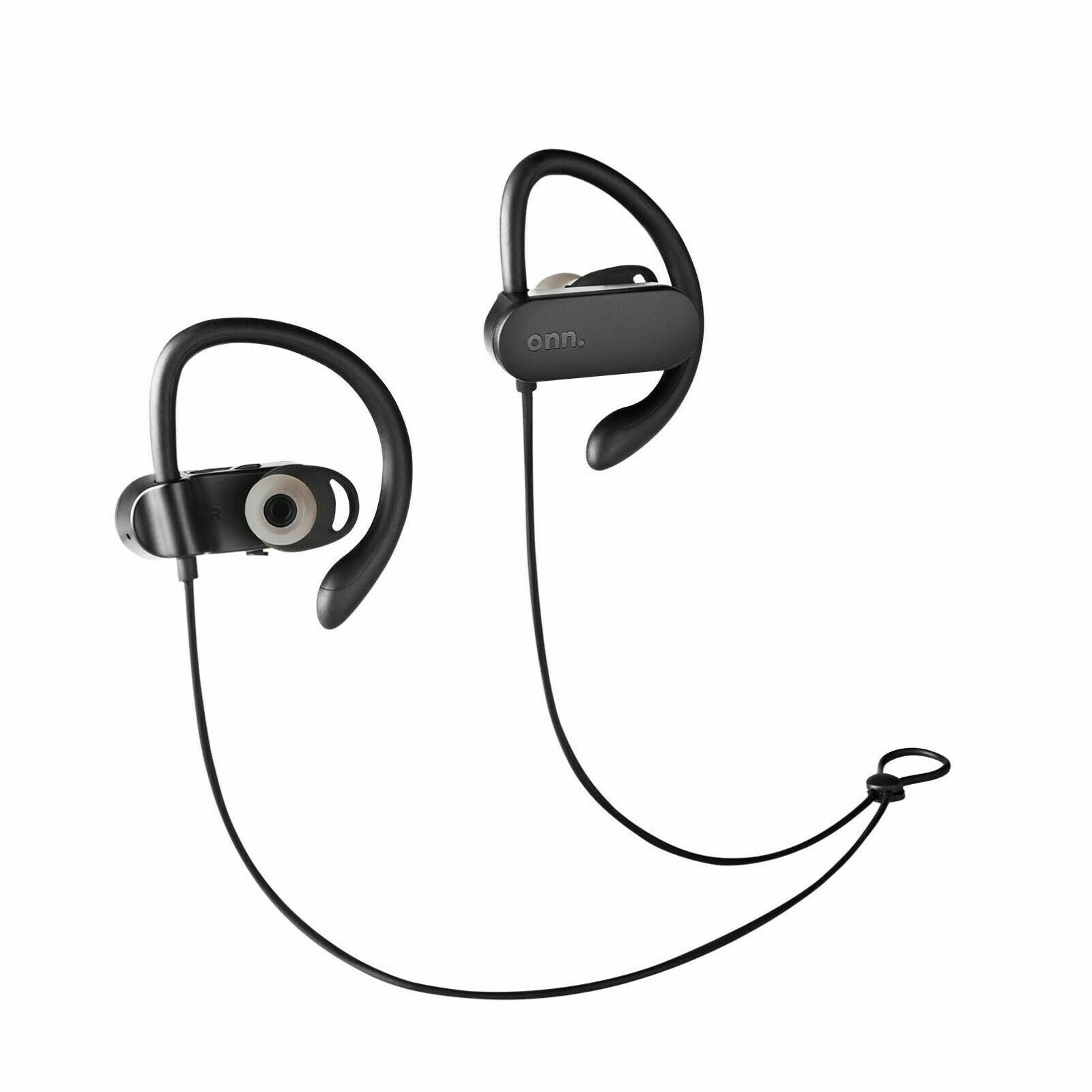 onn. Wireless Sports In-Ear Headphones, Bluetooth AAABLK100002891, Black