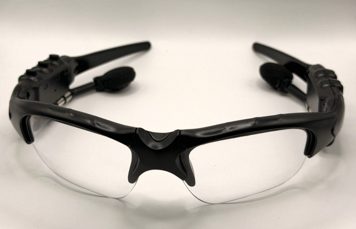 Bluetooth Glasses Smart Music Glasses | Stereo, Noise Cancel | Clear Lenses