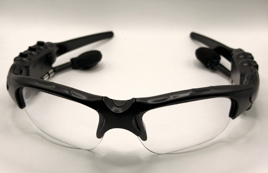 Bluetooth Glasses Smart Music Glasses | Stereo, Noise Cancel | Clear Lenses