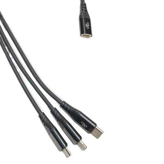 Magnetic MagSafe 2 Connector 3-in-1 Lightning Micro-USB USB-C Adapter MacBook