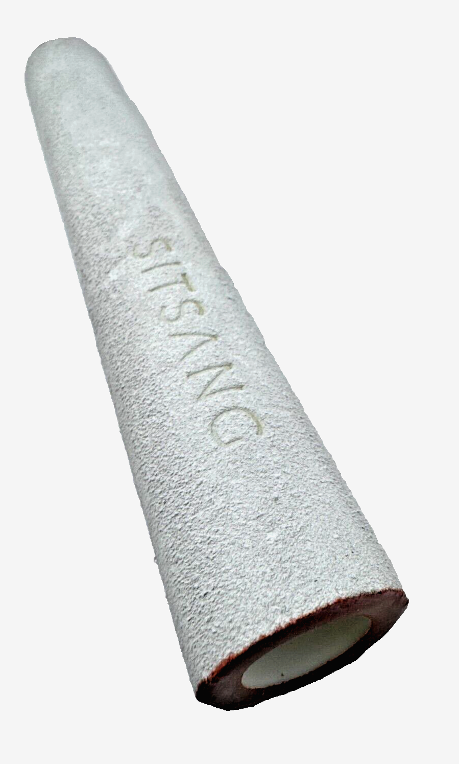 New - Hollow Gray Suede Mallet Striker - for Crystal Singing Bowls