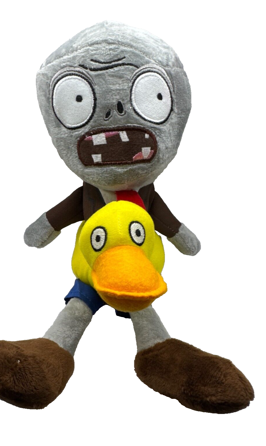 Plants vs. Zombies Ducky Innertube Zombie Plushie w/Suction Cup for Hanging