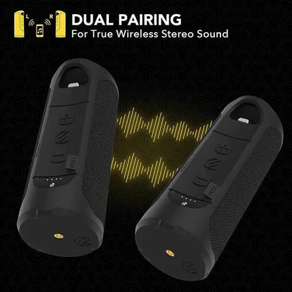 SCOSCHE BoomBottle MS Wireless Bluetooth Speaker, Waterproof, BTMSMSC1-BB2