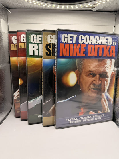 Get Coached: The Complete Series Vol 1 – Ditka, Payton, Ryna, Singletary, Bowden