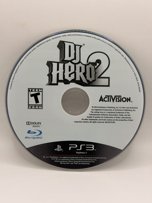 DJ Hero 2 Sony PlayStation 3 PS3| DISC ONLY | Excellent Condition | No scratches
