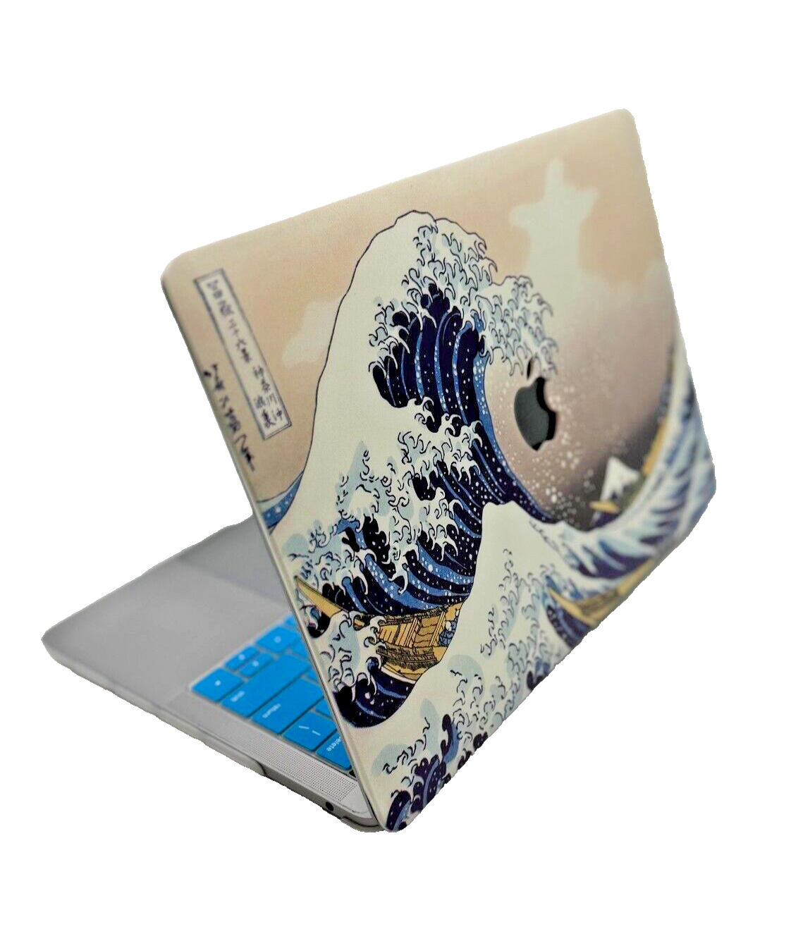 For MacBook Pro 16" Hard Shell Cover Multicolor - Under the Wave w/keypad cover