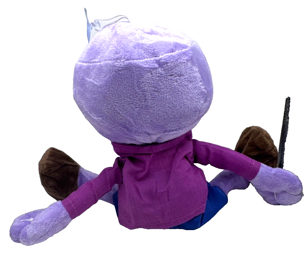 Plants vs. Zombies Purple Zombie Plushie w/Suction Cup for Hanging