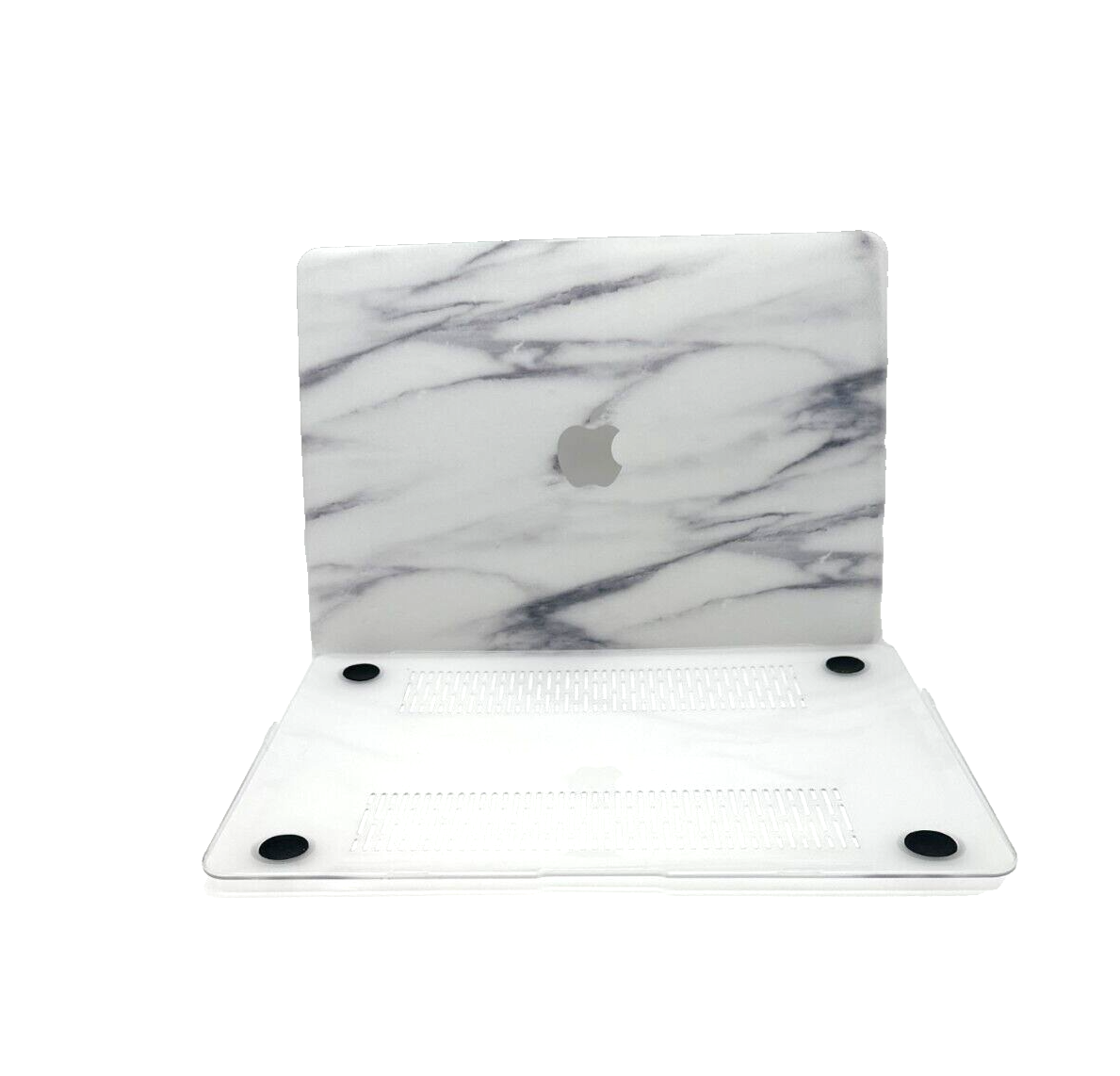 For MacBook 16 inch - Unbranded Hard Shell Cover - Marbled Gray