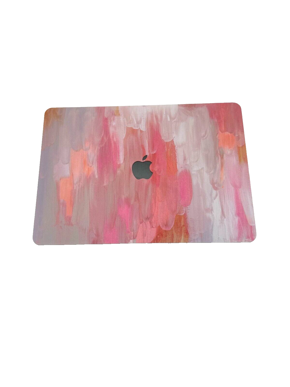 For MacBook New Pro 13" Hard Shell Cover - Paint Stroke Pink W/Keyboard cover