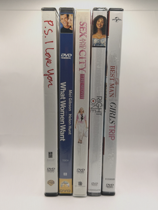 Romance DVD Collection – Sex and the City, What Women Want, PS I Love You & more