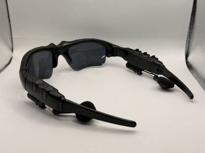 Bluetooth Glasses Smart Music Glasses | Stereo, Noise Cancel | Black Lenses