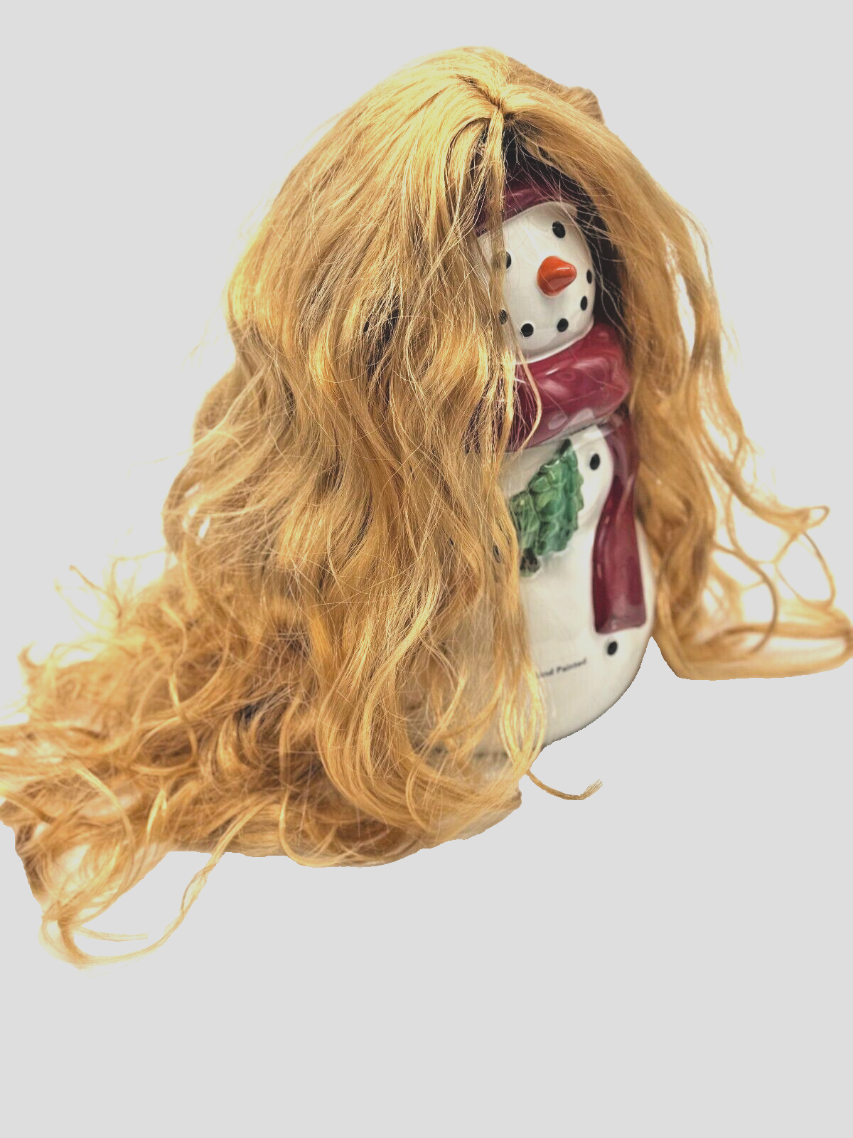 Megan Style Adult Wig - Layered Strawberry Blonde w/ Adjustable Lace underneath