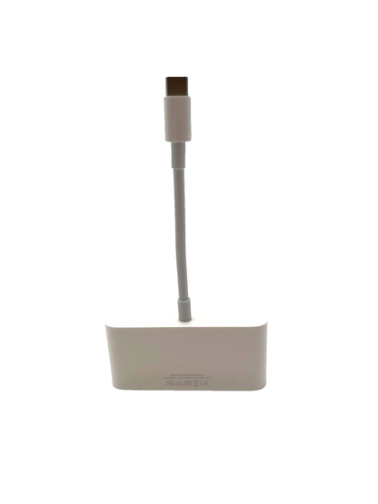 Genuine Apple USB-C to VGA Multiport Adapter - USB-C - VGA - USB - White