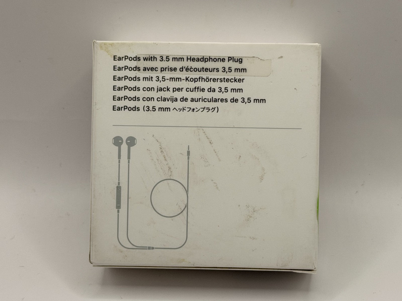 Apple EarPods White In Ear Headsets - MNHF2ZM/A 3.5mm Wired Headphone Plug