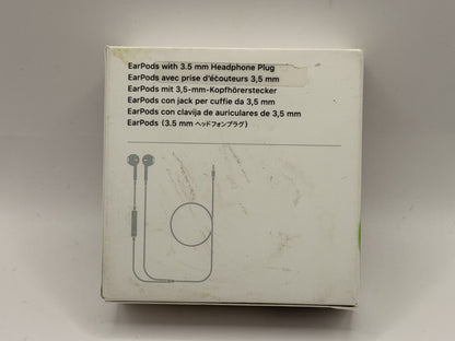 Apple EarPods White In Ear Headsets - MNHF2ZM/A 3.5mm Wired Headphone Plug
