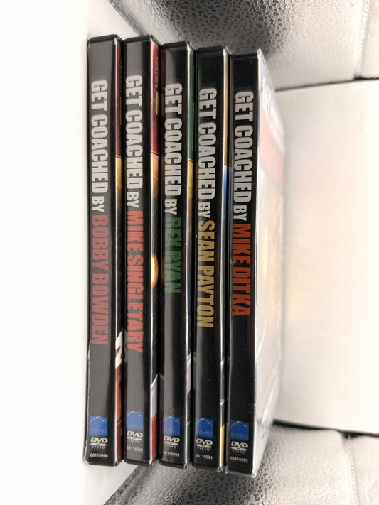Get Coached: The Complete Series Vol 1 – Ditka, Payton, Ryna, Singletary, Bowden